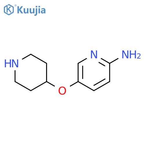 5-(piperidin-4-yloxy)pyridin-2-amine structure