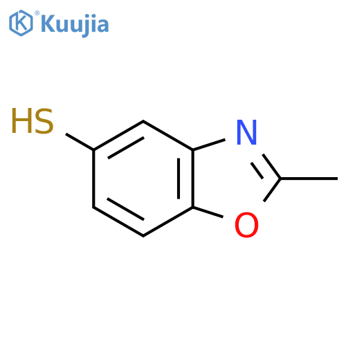 2-Methylbenzo[d]oxazole-5-thiol structure