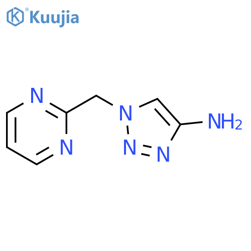 1-(pyrimidin-2-yl)methyl-1H-1,2,3-triazol-4-amine structure