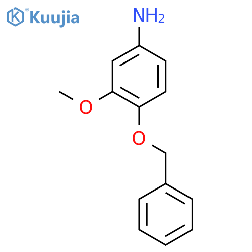 4-(benzyloxy)-3-methoxyaniline structure