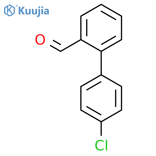 4'-Chlorobiphenyl-2-carboxaldehyde structure