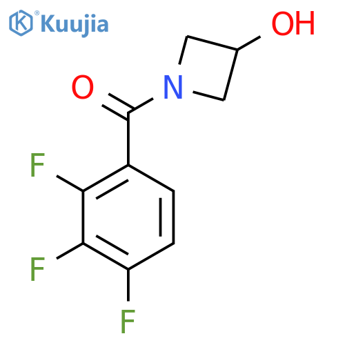 1-(2,3,4-Trifluorobenzoyl)azetidin-3-ol structure