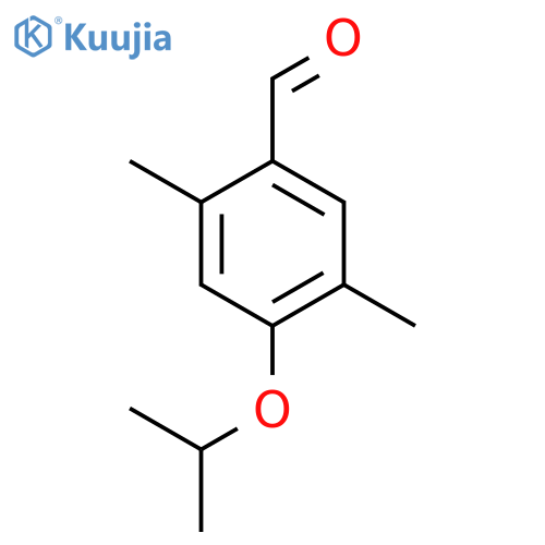 4-Isopropoxy-2,5-dimethylbenZaldehyde structure