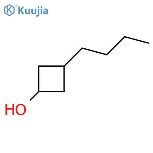 3-Butylcyclobutan-1-ol structure