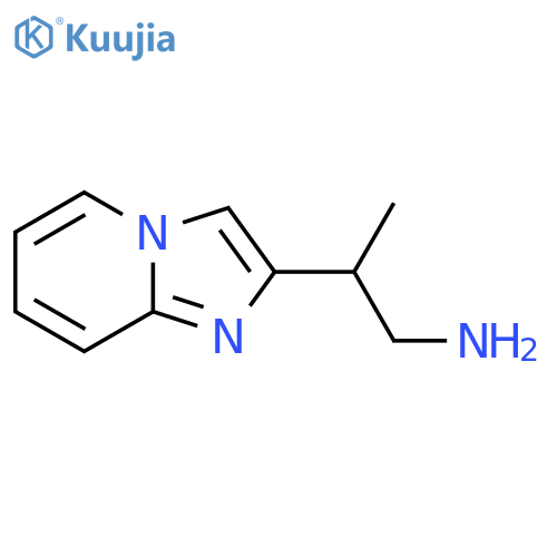 2-{Imidazo[1,2-a]pyridin-2-yl}propan-1-amine structure