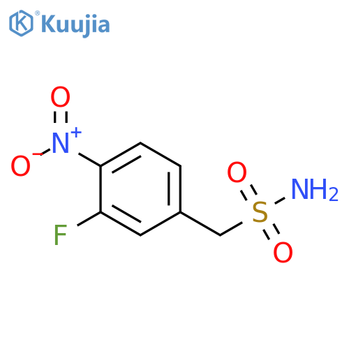 (3-fluoro-4-nitrophenyl)methanesulfonamide structure