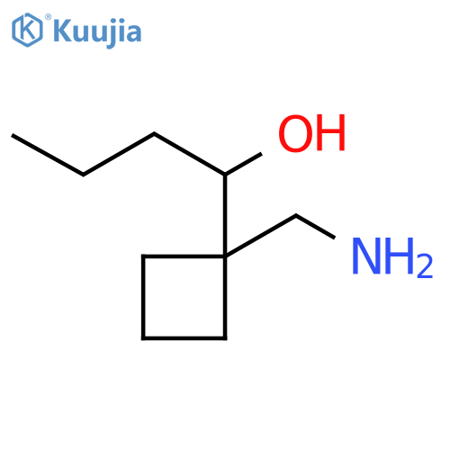 Cyclobutanemethanol, 1-(aminomethyl)-α-propyl- structure