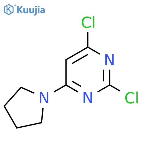 2,4-Dichloro-6-pyrrolidinopyrimidine structure