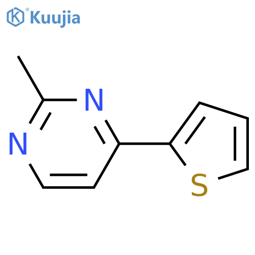 2-Methyl-4-(thiophen-2-yl)pyrimidine structure