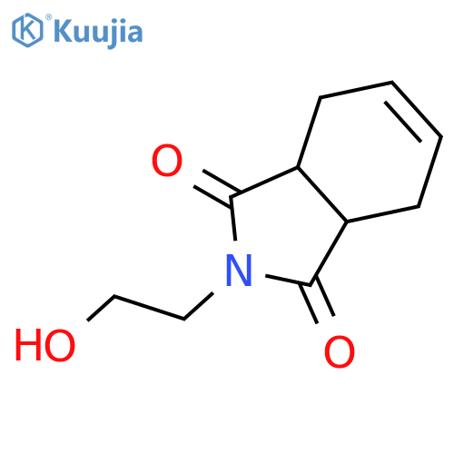 N-(b-Hydroxyethyl)-4-cyclohexene-1,2-dicarboximide structure