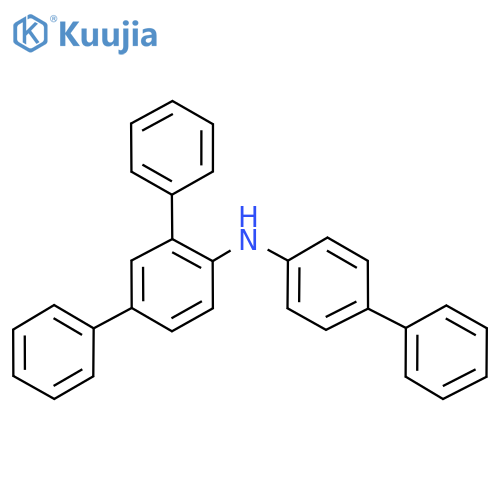 N-[(1,1'-Biphenyl)-4-yl]-(1,1':3',1'-terphenyl)-4'-amine structure