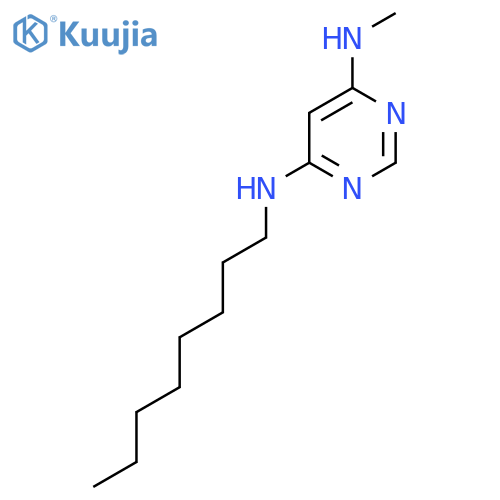 N4-Methyl-N6-octylpyrimidine-4,6-diamine structure