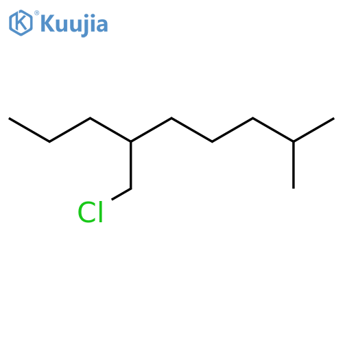 6-(Chloromethyl)-2-methylnonane structure