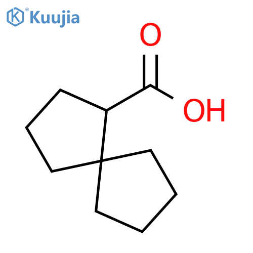 spiro4.4nonane-1-carboxylic acid structure