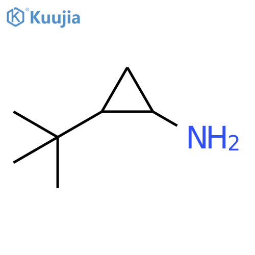 2-tert-butylcyclopropan-1-amine structure