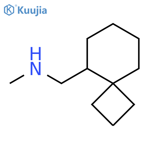 Methyl({spiro[3.5]nonan-5-yl}methyl)amine structure
