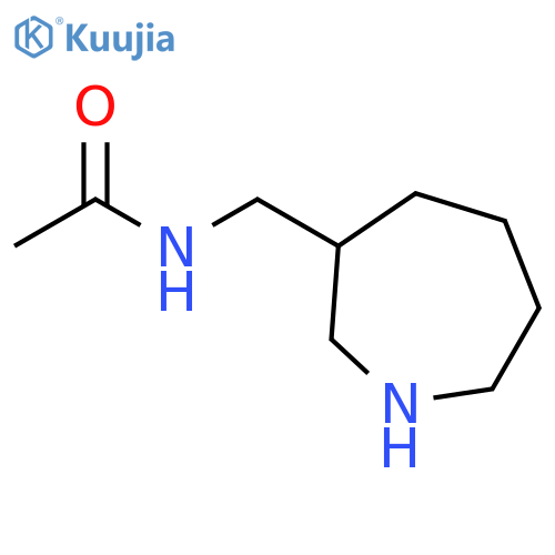 Acetamide, N-[(hexahydro-1H-azepin-3-yl)methyl]- structure