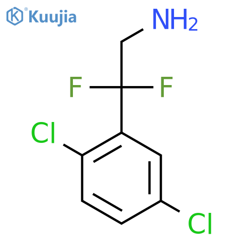 2-(2,5-dichlorophenyl)-2,2-difluoroethan-1-amine structure
