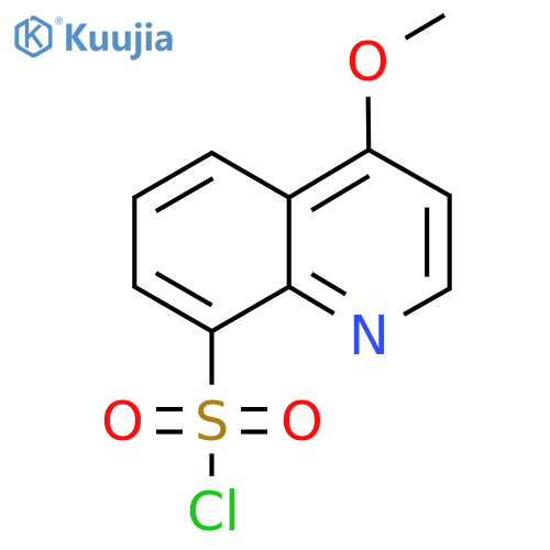 4-Methoxyquinoline-8-sulfonyl chloride structure