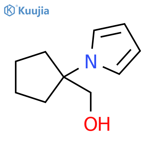 (1-(1H-pyrrol-1-yl)cyclopentyl)methanol structure