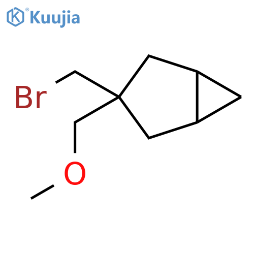 Bicyclo[3.1.0]hexane, 3-(bromomethyl)-3-(methoxymethyl)- structure