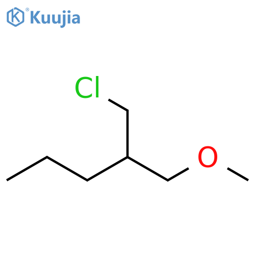 Pentane, 1-chloro-2-(methoxymethyl)- structure