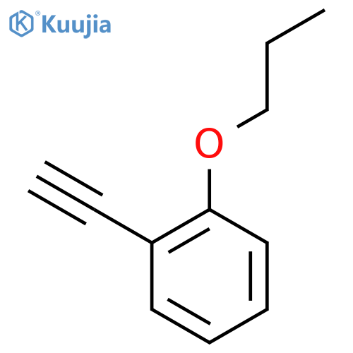 1-Ethynyl-2-propoxybenzene structure