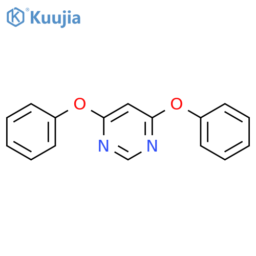 Pyrimidine,4,6-diphenoxy- structure