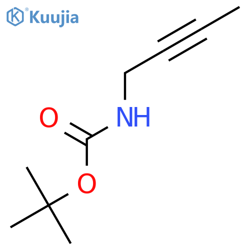 tert-Butyl but-2-yn-1-ylcarbamate structure