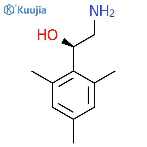 (1R)-2-Amino-1-(2,4,6-trimethylphenyl)ethan-1-ol structure