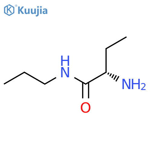 (2S)-2-Amino-N-propylbutanamide structure