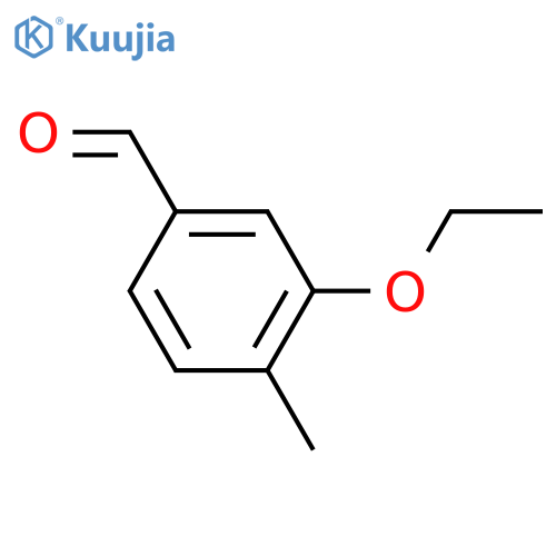 3-Ethoxy-4-methylbenzaldehyde structure