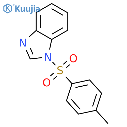 1-(4-methylbenzenesulfonyl)-1H-1,3-benzodiazole structure