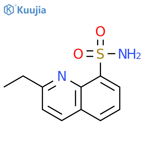 8-Quinolinesulfonamide,2-ethyl- structure