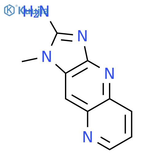 1H-Imidazo[4,5-b][1,5]naphthyridin-2-amine,1-methyl- structure