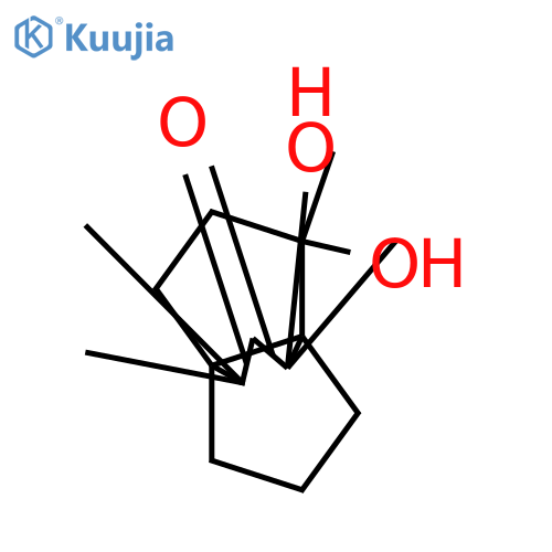 2,8-Dihydroxy-3-modhephanone; (1R,2S,5R,8R)-form structure