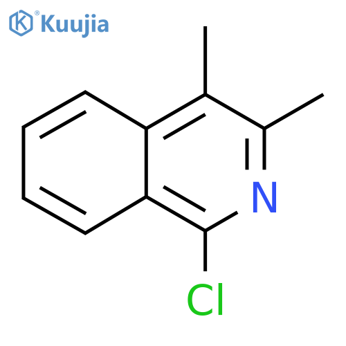 1-Chloro-3,4-dimethylisoquinoline structure