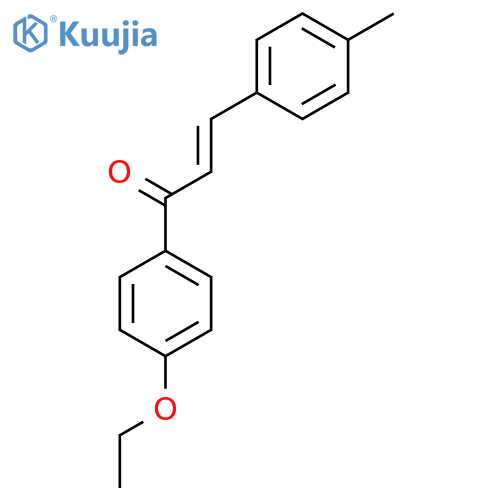 (2E)-1-(4-Ethoxyphenyl)-3-(4-methylphenyl)prop-2-en-1-one structure