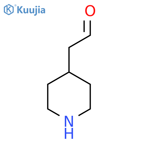 4-Piperidineacetaldehyde structure