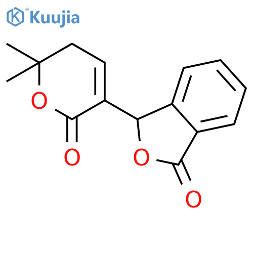 1(3H)-Isobenzofuranone,3-(5,6-dihydro-6,6-dimethyl-2-oxo-2H-pyran-3-yl)- structure