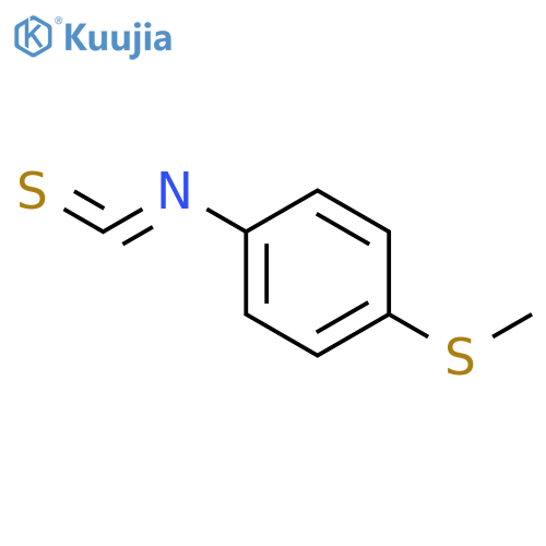 4-(METHYLTHIO)PHENYL ISOTHIOCYANATE structure