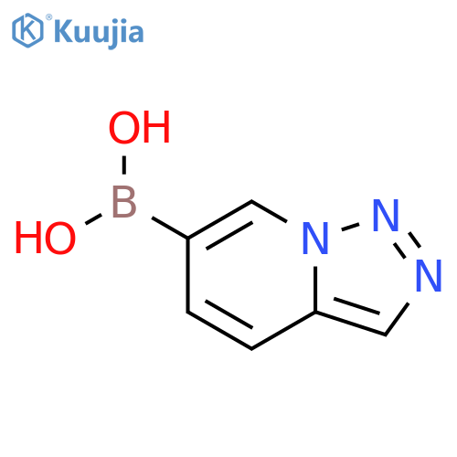 Boronic acid, B-[1,2,3]triazolo[1,5-a]pyridin-6-yl- structure