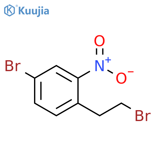4-bromo-1-(2-bromoethyl)-2-nitrobenzene structure