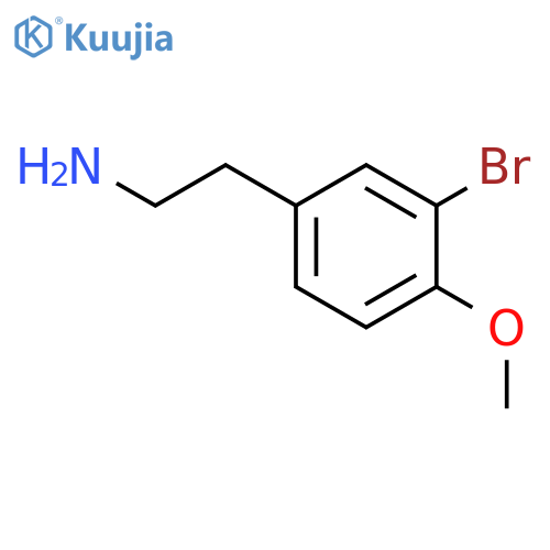 3-Bromo-4-methoxyphenethylamine structure
