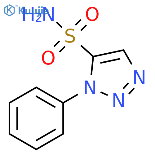 1-phenyl-1H-1,2,3-triazole-5-sulfonamide structure