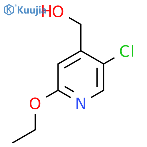 (5-Chloro-2-ethoxypyridin-4-yl)methanol structure