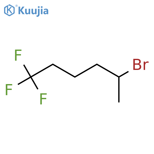 5-bromo-1,1,1-trifluorohexane structure