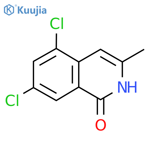 5,7-Dichloro-3-methylisoquinolin-1(2H)-one structure
