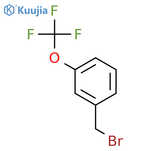 3-(Bromomethyl)trifluoromethoxybenzene structure