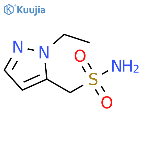 1H-Pyrazole-5-methanesulfonamide, 1-ethyl- structure